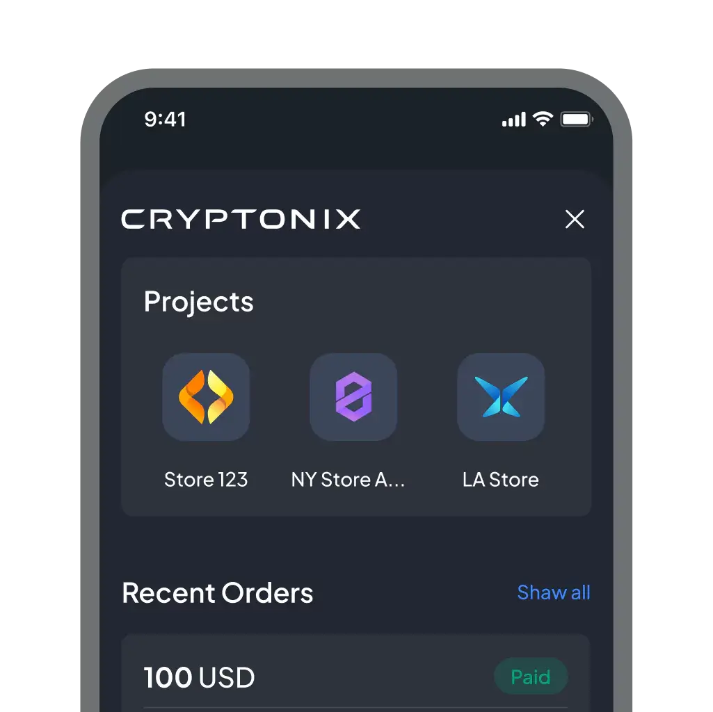 Cryptonix Daugiafunkcinė projektų paskyra image